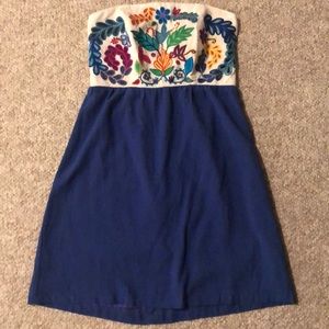 Judith March strapless dress